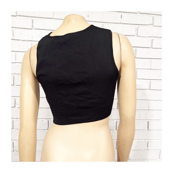 Zara Women’s Black Asymmetrical Women's Top - Picture 5 of 9